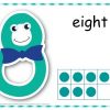 Number 8 Printable Play Dough Mat