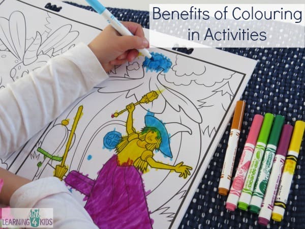 Benefits of Colouring In Activities