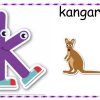 Alphabet Paly dough Mat K