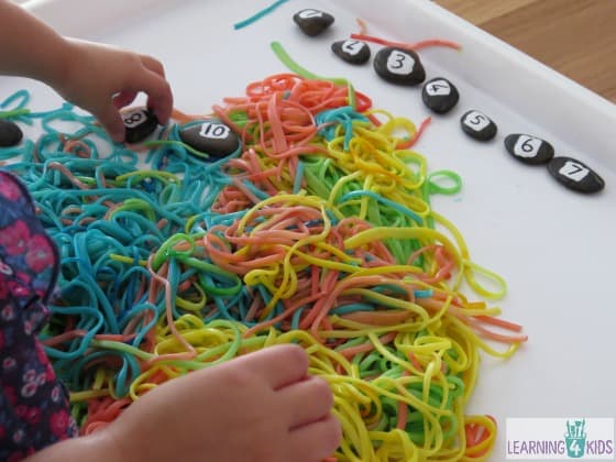 Learning to Count Sensory Bucket of Worms