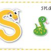 Alphabet Play Dough Mat Letter S
