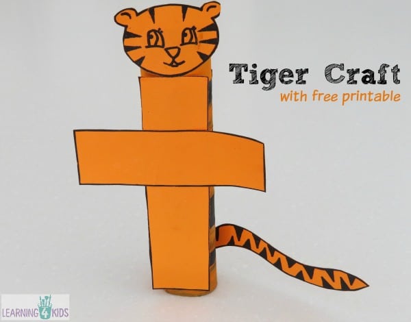 Tiger Craft with Free Printable