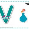 Alphabet Paly dough Mat V