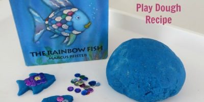 The Rainbow Fish by Marcus Pfister Inspired Play Dough Recipe