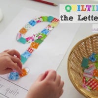 letter q activity - quilting the letter q