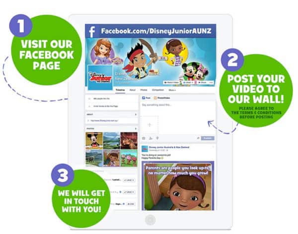 How to participate in the Disney Junior Magical Moments