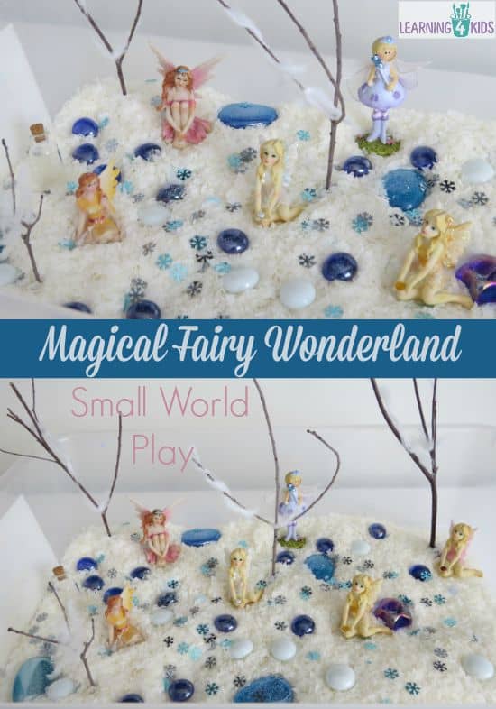 Small world play - magical fairy wonderland
