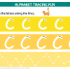 Printable Letter C Tracing Mat