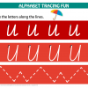 Number & Letters Tracing Mats Cursive Print - Image 2