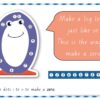 Dot-to-Dot Number Rhyme Charts (Cursive Print) - Image 3