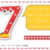 Dot-to-Dot Number Rhyme Charts (Cursive Print) - Image 10