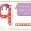 Dot-to-Dot Number Rhyme Charts (Cursive Print)