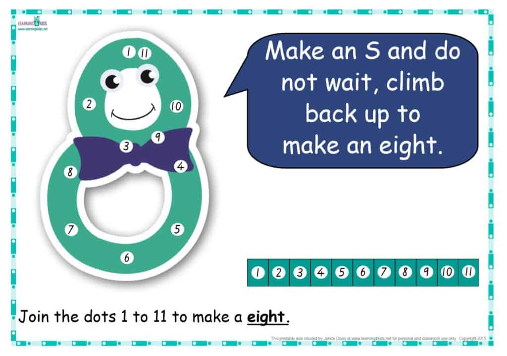 DottoDot Number Rhyme Charts (Standard Print) Learning 4 Kids
