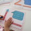 Dot-to-Dot Number Rhyme Charts (Cursive Print) - Image 13