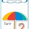Counting Raindrops Printable Maths Games and Activities (Cursive Print) - Image 3