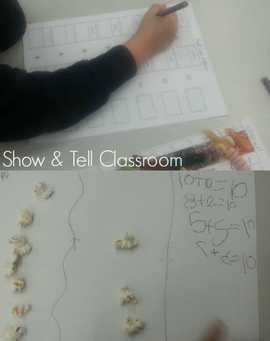 Froot Loop and Popcorn Maths - Show & Tell Classroom. Image credit Justine Moorman