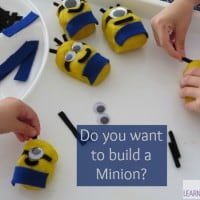 Play dough fun - do you want to build a minion