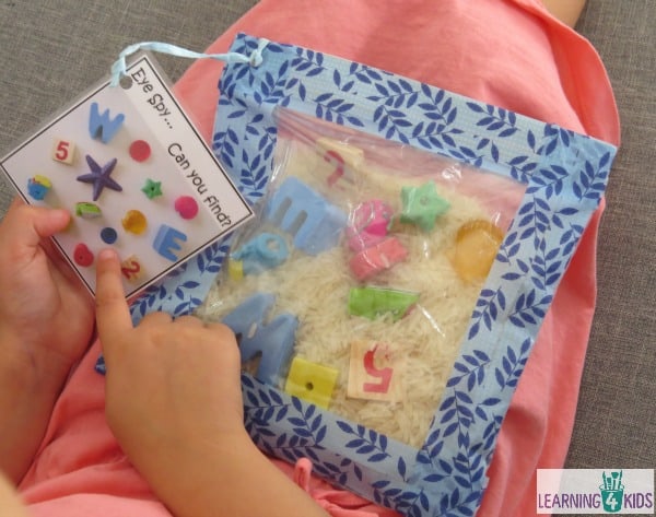 Learning and Exploring Through Play: Sensory Bags