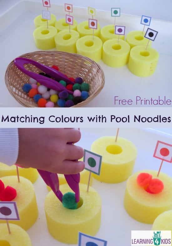 Pool Noodle Activities that are New and Exciting - Hands On As We