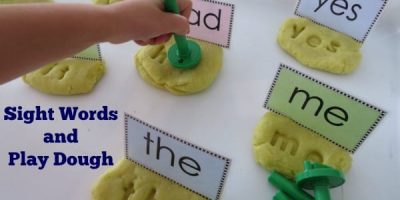 Hands-on fun with sight words, literacy centres or work station sight word activity