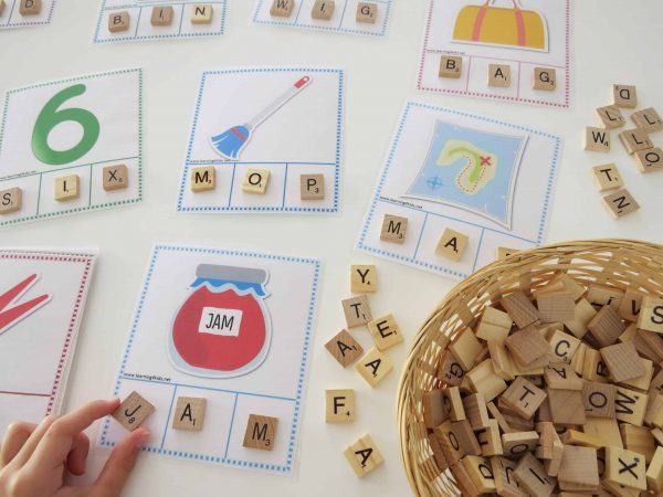 Printable CVC Words Bundle Activity Pack