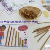 Printable Measurement Activity Mats - measuring length tallest to shortest