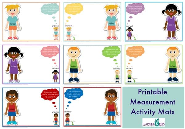 Length Measurement Chart For Kids