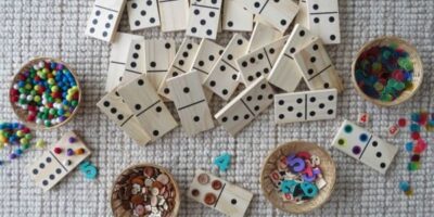 Using dominoes in maths - great manipulative to develop number sense and maths skills