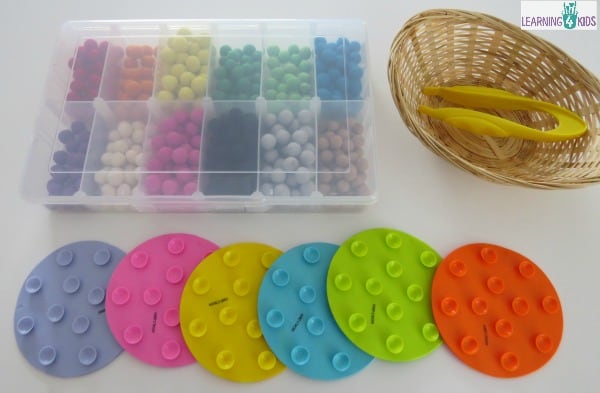 fine motor, pincer grasp invitation to play ideas and activities