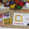 Printable Dot-to-Dot 2-D Shapes Drawing