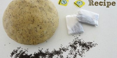 Tea Leaves Textured and Scented Play Dough Recipe