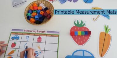 Printable Measurement Mats - great for learning centres and small group work