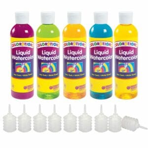 Colorations® Liquid WaterColor™ and Nine Paint Bellows 489350