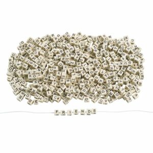 Colorations® Wooden ABC Beads 445711