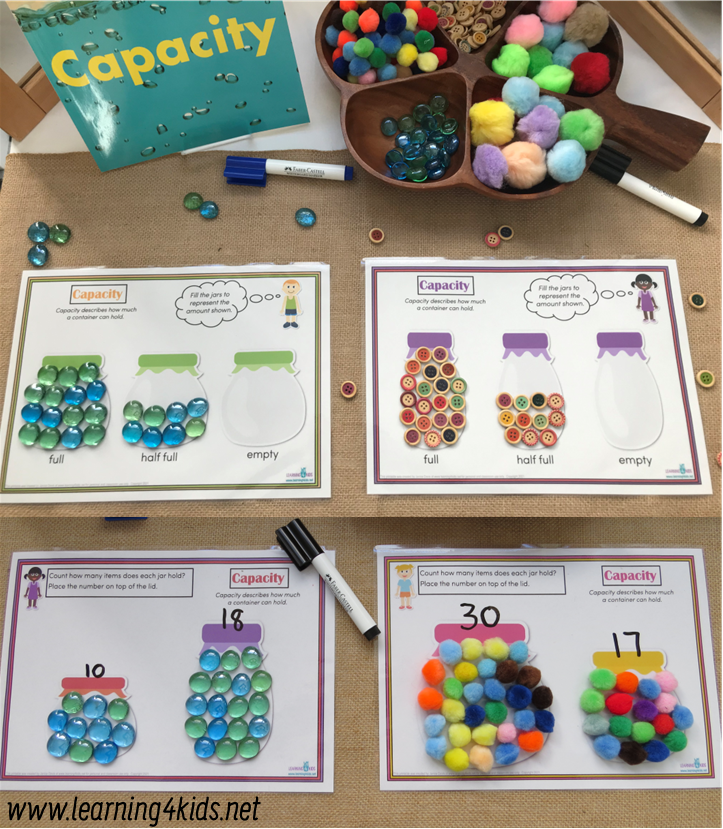 capacity problem solving eyfs