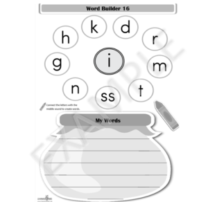 Letters and Sounds Word Builder Phase 2 Bundle | Learning 4 Kids