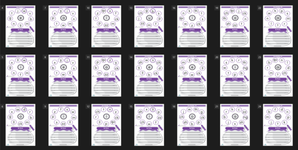 Letters and Sound Word Builder Phase 3 Bundle - Image 10