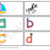 Alphabet Picture and Letter Cards for Matching Activities - Image 4
