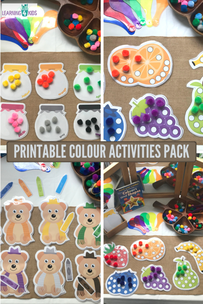 Printable Colour Activities Pack