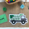 Printable Subitising Subitizing Dot Mats (Truck)
