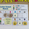 Beginning Letter Sounds Matching Activity