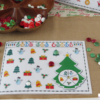 Spin and Cover Christmas Activity Mats
