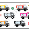 Truck Theme Counting Numbers 1-20 Mats - Image 6