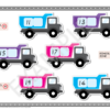 Truck Theme Counting Numbers 1-20 Mats - Image 10